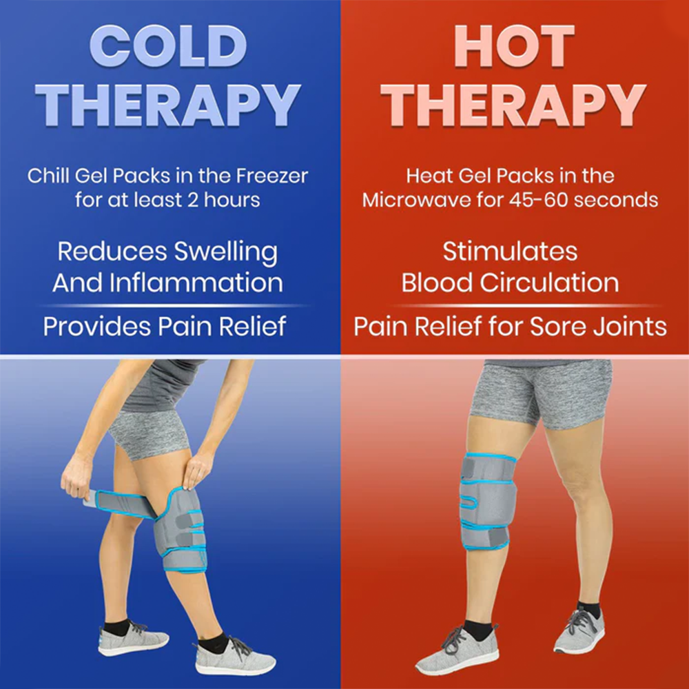 Ice Chill Wrap™ | Ice Pack for Knee Pain - KneePulse